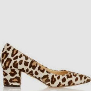 Charlotte Olmpia Oprah leopard calf hair pump 7.5